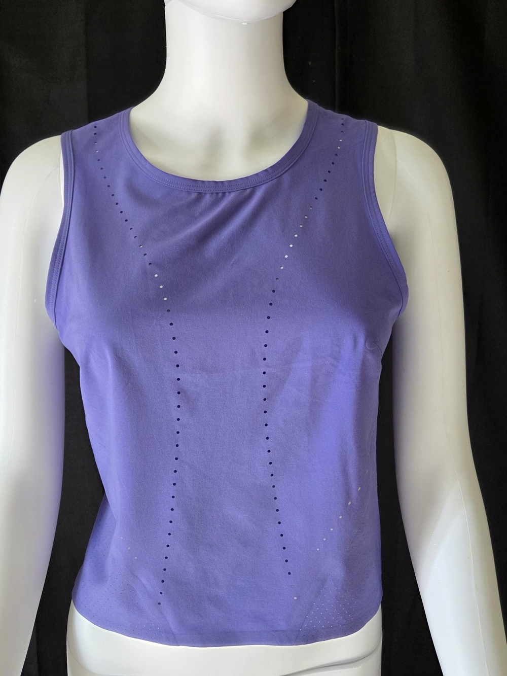 lululemon athletica Lavender Perforated Athletic Tank